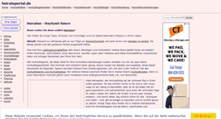 Desktop Screenshot of heiratsportal.de